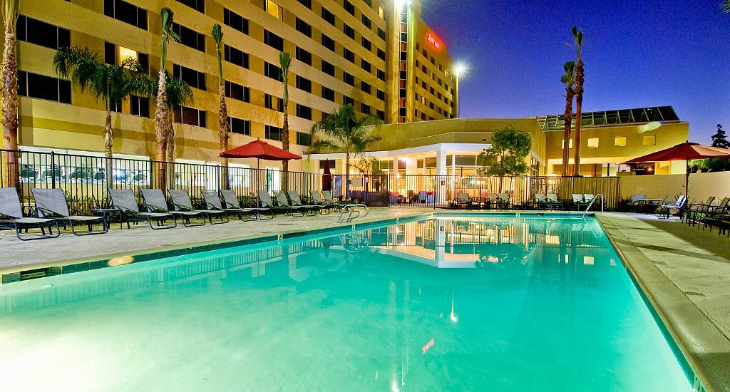 Hotel Bakersfield Marriott At The Convention Center Exterior foto